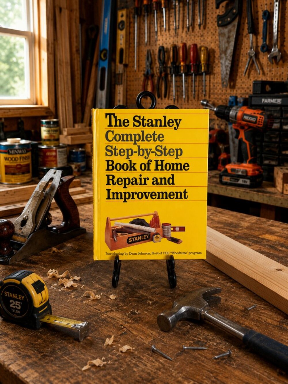 The Stanley Complete Book of Home Repair & Improvment Hardcover Book